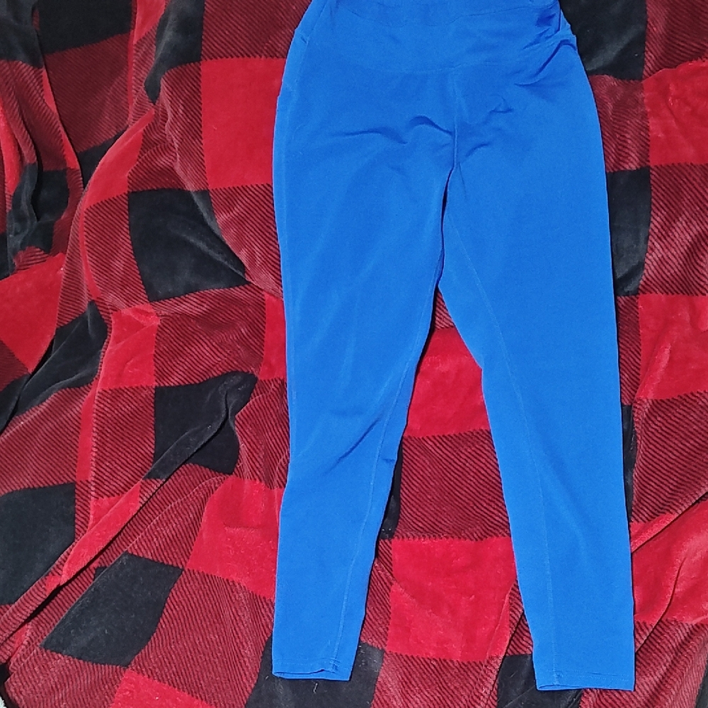POP Fit Electric Blue Leggings